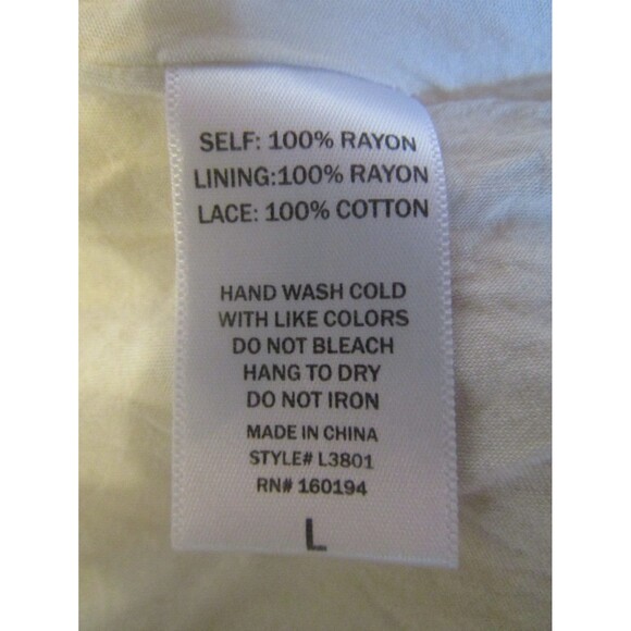 The Impeccable Pig Jenny Mini Dress Laced Boho Hippie Size L - Picture 8 of 8